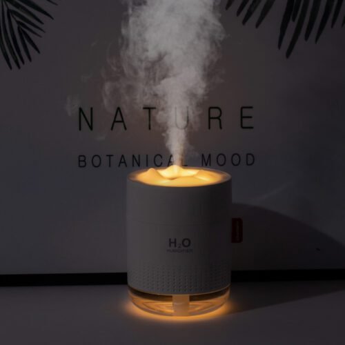 New creative USB desktop night light snow mountain humidifier household appliances life mini spray humidification - Image 4