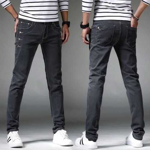 Denim Skinny Jeans Distressed Men Spring Autumn Clothing Good Quality - Image 12