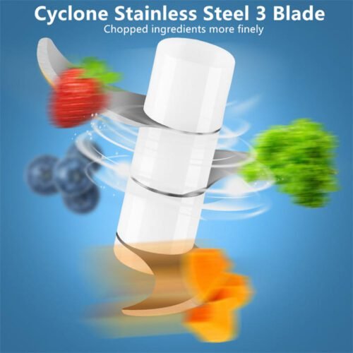 250ml Home Kitchen Appliances Vegetable Meat Electric Mini USB Rechargeable Multifunctional Chopper Garlic Masher Wireless Garlic Beater - Image 6