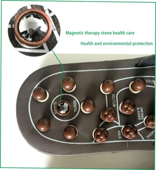 Massage Slippers, Elastic Foot Therapy, Health Spring, Rotating Massage Shoes, Magnetic Therapy, Foot Acupoint Health Massage - Image 3