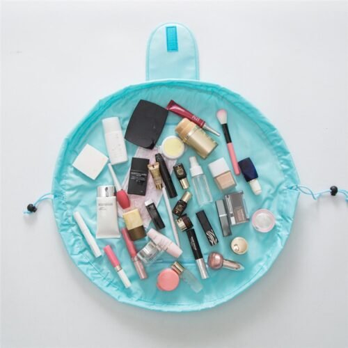 Portable Beauty Drawstring Cosmetic Storage Bag - Image 2