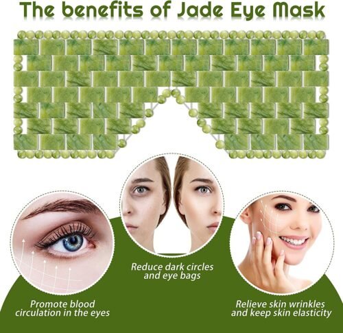 Jade Eye Curtain Beauty Curtain Eye Protection Jade Eye Curtain Beauty Ice Eye Mask - Image 3