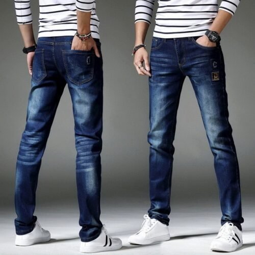 Denim Skinny Jeans Distressed Men Spring Autumn Clothing Good Quality - Image 16