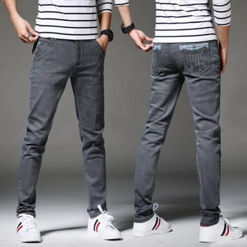 Denim Skinny Jeans Distressed Men Spring Autumn Clothing Good Quality - Image 15