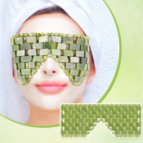 Jade Eye Curtain Beauty Curtain Eye Protection Jade Eye Curtain Beauty Ice Eye Mask - Image 2