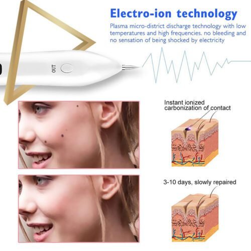 HailiCare Second Generation Display Mole Point Pen Electric Beauty Instrument Freckle Pen Tattoo Embroidery Beauty Instrument - Image 3