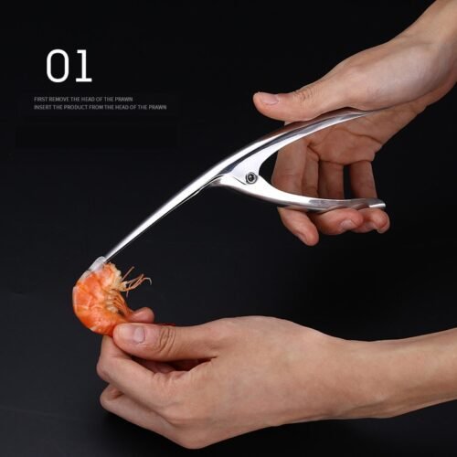 Shrimp Peeler Kitchen Appliances Portable Stainless Steel Shrimp Deveiner Lobster Practical Kitchen Supplies Fishing Knife Tools - Image 4