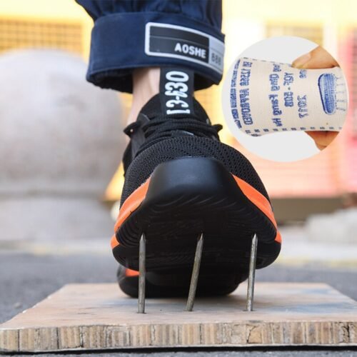 Safety Shoes Boots For Men Steel Toe Shoes - Image 4