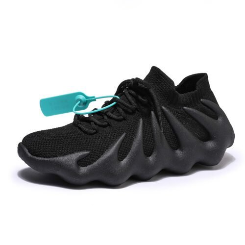 Flying Woven Shoes New Men And Women With Fish Octopus Coconut Shoes Couples Sports Shoes Volcano Socks Shoes - Image 8