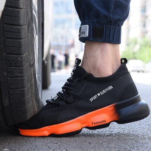 Safety Shoes Boots For Men Steel Toe Shoes - Image 3