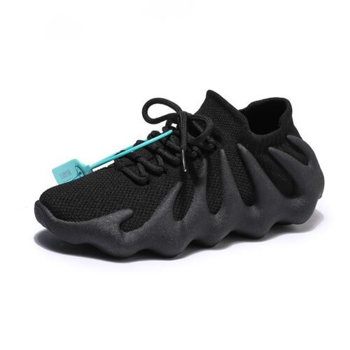 Flying Woven Shoes New Men And Women With Fish Octopus Coconut Shoes Couples Sports Shoes Volcano Socks Shoes - Image 4
