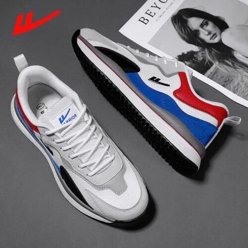 Warrior Sneakers Men's Forrest Gump Shoes Summer Mesh Casual Shoes Trend Men's Shoes Couple Dad Shoes - Image 5