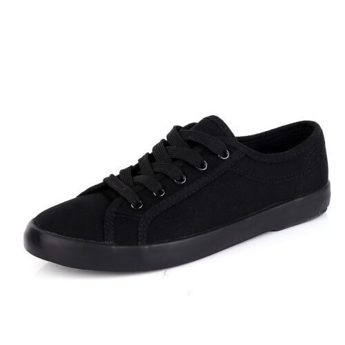 Low Top Small White Shoes for Women's Shoes, Korean Version Canvas Shoes, Simple, Breathable, Comfortable Couple Shoes - Image 7