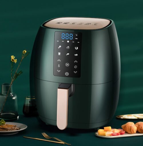 Household Appliances Smart Touch Automatic Power Off Touch Large Capacity Air Fryer Visual Air Fryer 5.5L - Image 3
