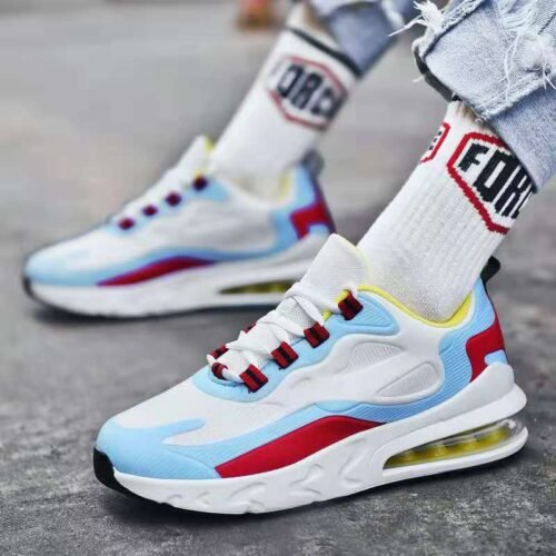 Men's Shoes Spring New Sports Shoes Air Cushion Mesh Breathable Comfortable Casual Shoes Fashion Trend Shoes - Image 2