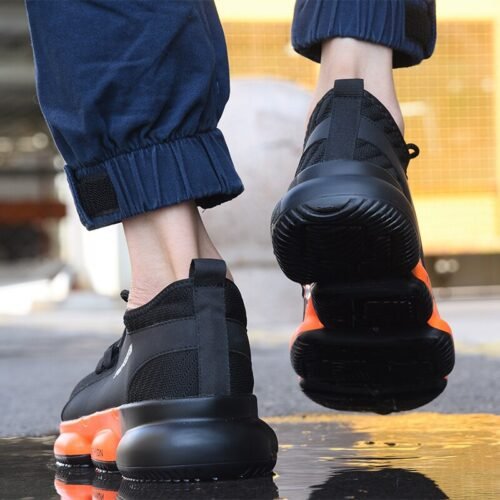 Safety Shoes Boots For Men Steel Toe Shoes - Image 5