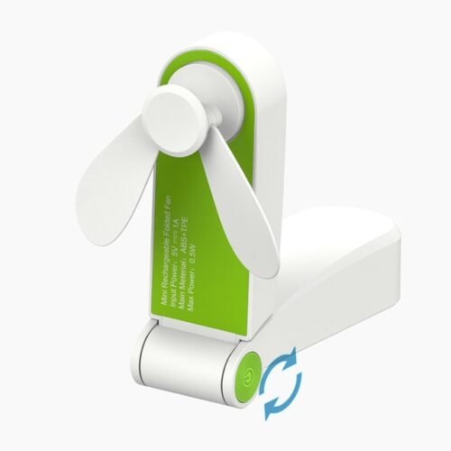 Usb Pocket Fold Fans Electric Portable Hold Small Fans Originality Small Household Electrical Appliances Desktop Electric Fan - Image 7