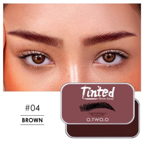 O.TWO.O Eyebrow Soap Wax With Trimmer Fluffy Feathery Eyebrows Pomade Gel For Eyebrow Styling Makeup Soap Brow Sculpt Lift - Image 4