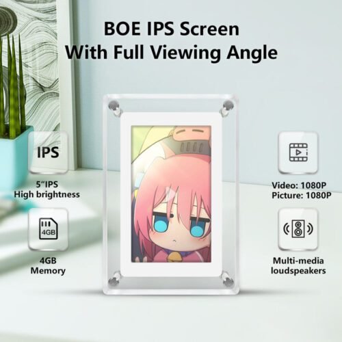 5 inch HD 1080p Digital Photo Frame Advertising Machine Video Picture Player Picture Display Publicity Player - Image 4