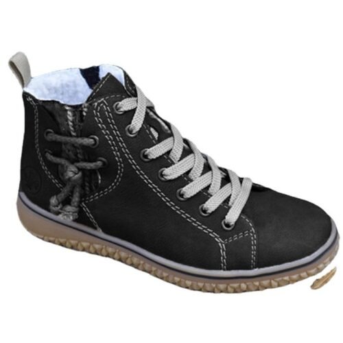 New women's Uggs flat Doc Martens with zipper and cotton ankle boots women's cotton shoes - Image 6
