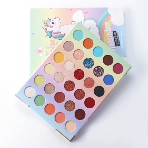 Romantic Beauty 30 Color Large Plate Pearlescent Matte Eye Shadow Plate Color Makeup Eye Shadow - Image 6