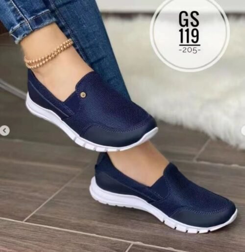 Summer new Europe and the United States net cloth feet fashion women's single shoes in stock - Image 7