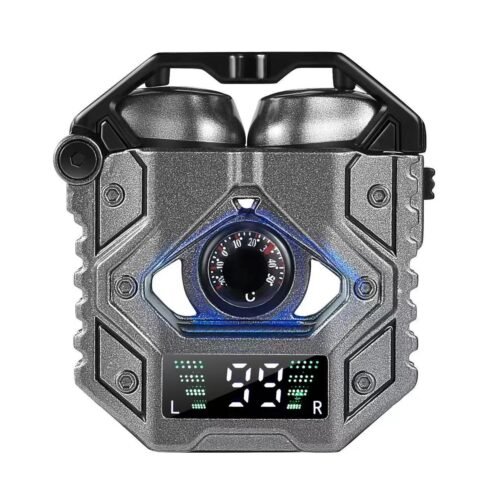 H9 Bluetooth wireless headset noise reduction electronic display ultra-long standby gaming dual mode headset - Image 2