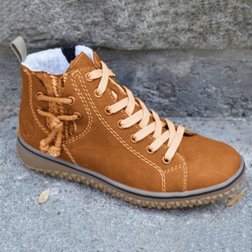 New women's Uggs flat Doc Martens with zipper and cotton ankle boots women's cotton shoes - Image 10