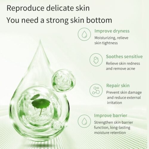 SKIN EVER Centella Repair Face Cream Moisturizing and Moisturizing Repair Facial Skin Face Cream Skin Care Product SK017 - Image 4