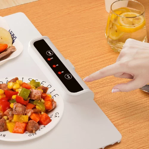 240W Fast Heating Food Electric Warming Tray Foldable Food Warm Plate Adjustable Temperature 60℃-100℃ Keep Food Hot Constant Mat - Image 5