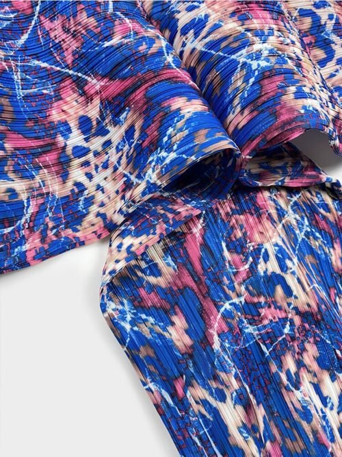 Pleated Vintage Printed Batwing Sleeve Dress Women Spring Summer Loose Plus Size Dress Indie Folk Aesthetic Clothes - Image 6