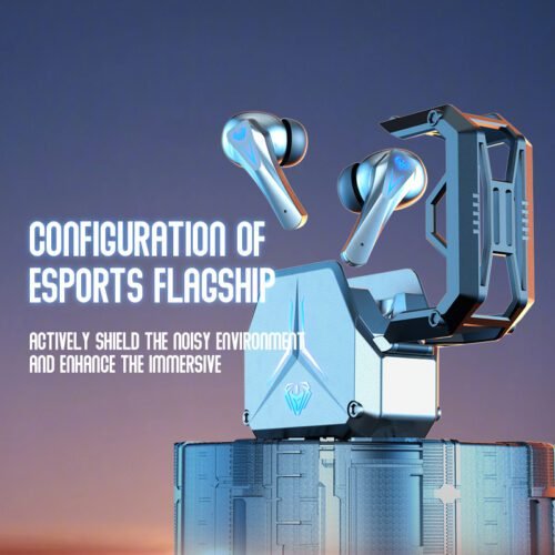 The new mecha wind e sports bluetooth headset wireless 5.3 game low latency and long battery life - Image 5