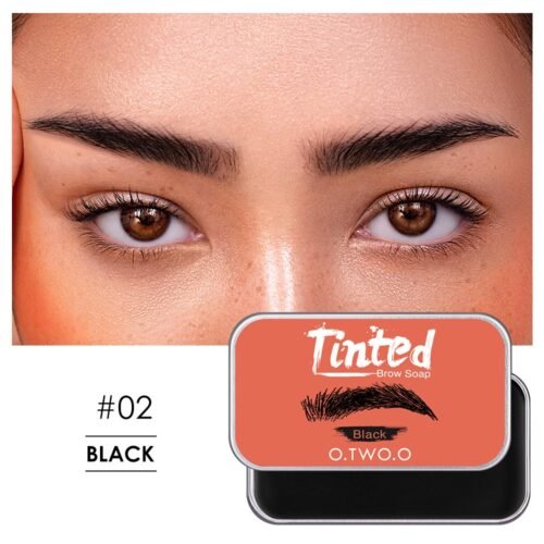 O.TWO.O Eyebrow Soap Wax With Trimmer Fluffy Feathery Eyebrows Pomade Gel For Eyebrow Styling Makeup Soap Brow Sculpt Lift - Image 6
