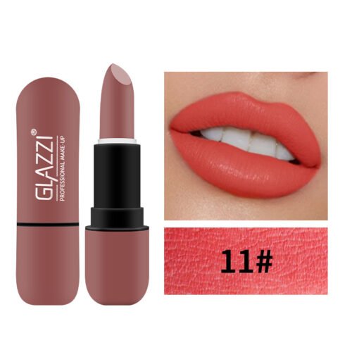 Velvet Air New Capsule Not Easy to Fall Out Lipstick Portable Matte Matte Flame Lipstick - Image 5