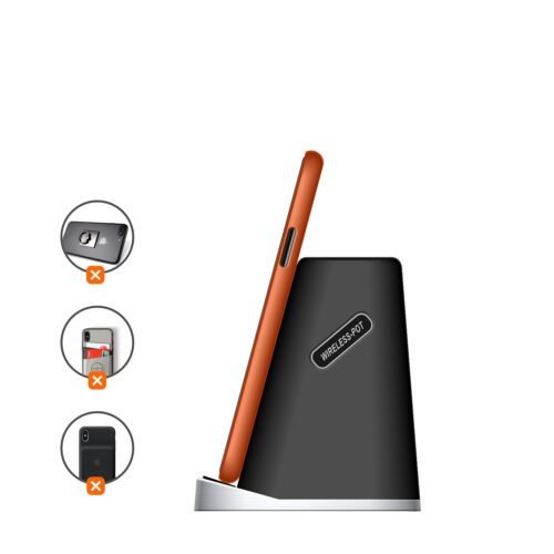 Pen Holder Wireless Charger For Apple iPhone13/12Pro Mobile Phone Samsung S21/NOTE20 Wireless Charger - Image 6