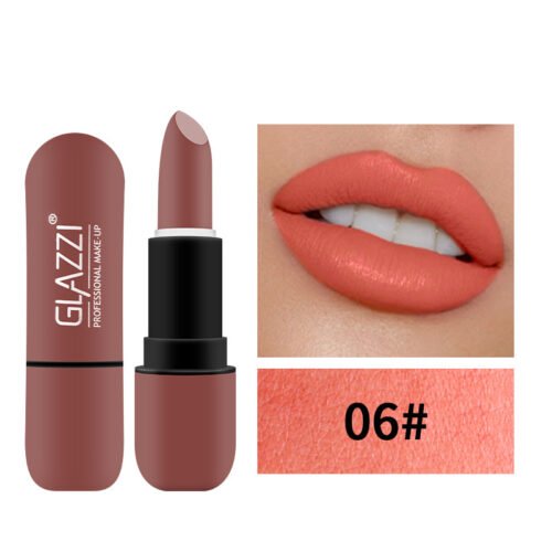 Velvet Air New Capsule Not Easy to Fall Out Lipstick Portable Matte Matte Flame Lipstick - Image 10
