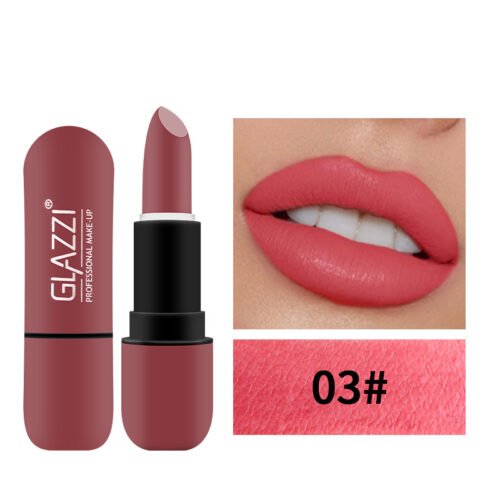 Velvet Air New Capsule Not Easy to Fall Out Lipstick Portable Matte Matte Flame Lipstick - Image 13