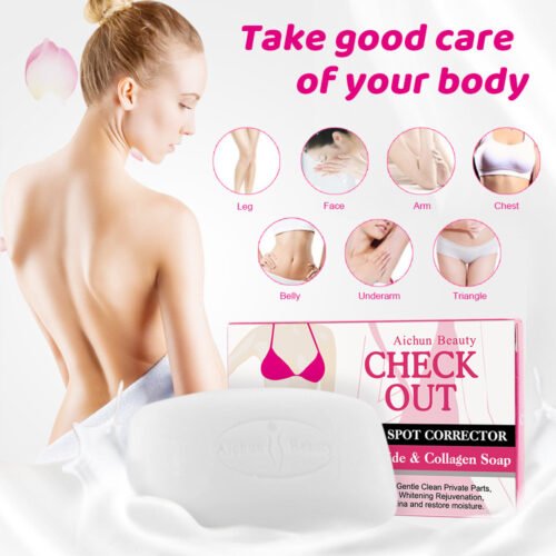 Handmade Soap Triangle Moisturizing Brightening Pink 40g Handmade Soap Whitening Soap - Image 3