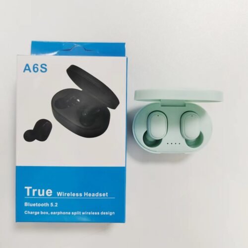 A6S Bluetooth Headset Macaron Bluetooth 5.2 Wireless TWS Earbuds Sports Mini New Headphones - Image 8
