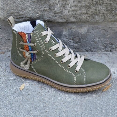 New women's Uggs flat Doc Martens with zipper and cotton ankle boots women's cotton shoes - Image 7