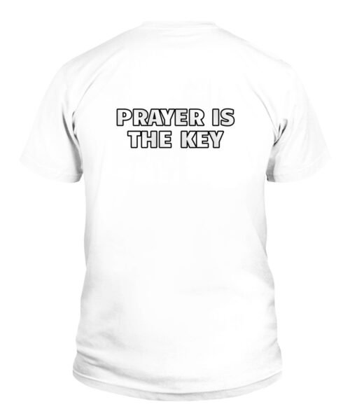 Lion of the Tribe of Judah T-Shirt – Christian Faith Shirt – Prayer Is the Key – Religious Bible Verse Tee – Jesus Scripture Shirt – Unisex Christian Apparel - Image 4